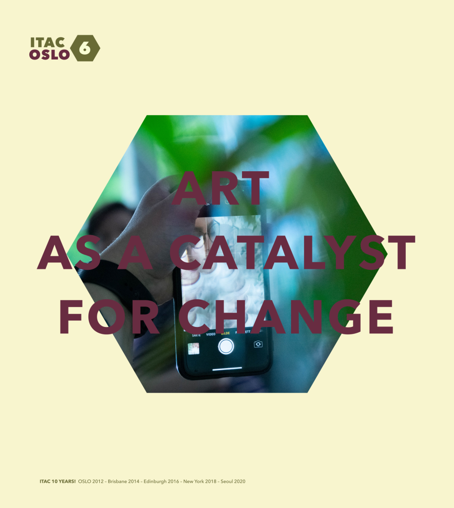 Art as a catalyst for change poster